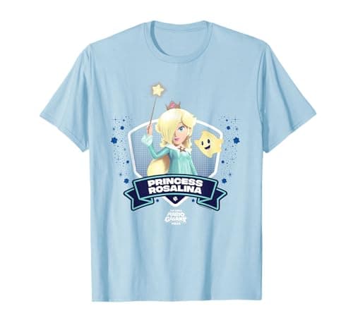 The Super Mario Galaxy Movie Princess Rosalina Champion T-Shirt – Produktbild von Amazon