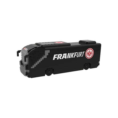 FOCO Offizielles Lizenzprodukt Eintracht Frankfurt FC BRXLZ-Steine 3D-Fußball-Reisebus BAU-Set – Produktbild von Amazon