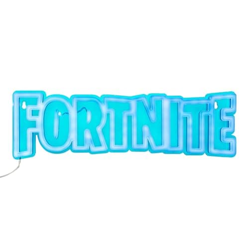 Paladone Fortnite-Logo LED-Neon-Wandleuchte, offiziell lizenzierte Gaming-Lampe mit Netzkabel für Zuhause, Schlafzimmer, Wohnzimmer, tolles Geschenk – Produktbild von Amazon