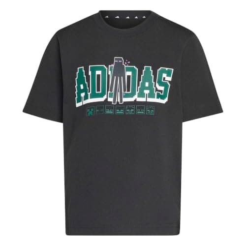 adidas Unisex Kinder Minecraft Enderman Shirt, Black, 9-10 Years – Produktbild von Amazon
