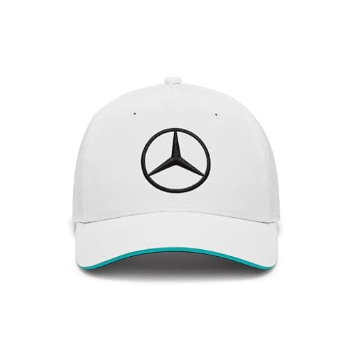 MERCEDES AMG PETRONAS F1 2024 Team Kappe - Weiß - Einheitsgröße – Produktbild von Amazon