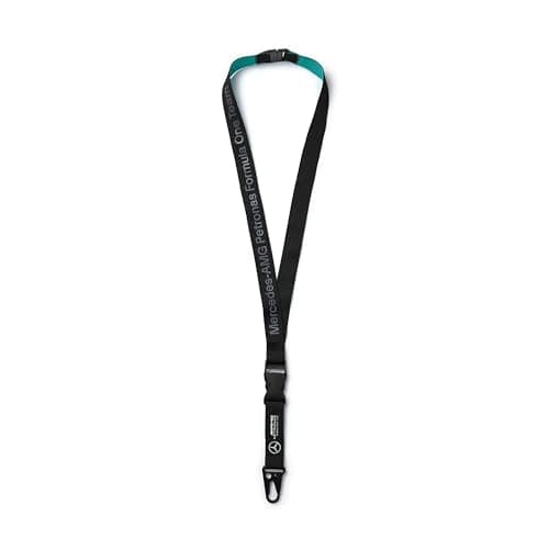 MERCEDES AMG PETRONAS F1 Logo-Schlüsselband - Schwarz - Einheitsgröße – Produktbild von Amazon
