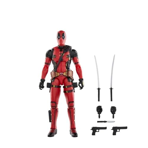 Marvel Legends Series Deadpool, Deadpool & Wolverine Action-Figur (Skala 15 cm), Sammlerobjekt für Erwachsene – Produktbild von Amazon
