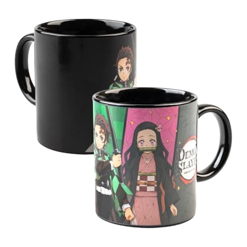 Grupo Erik Thermoeffekt Demon Slayer Tasse Kaffeebecher Kaffeetassen – Produktbild von Amazon