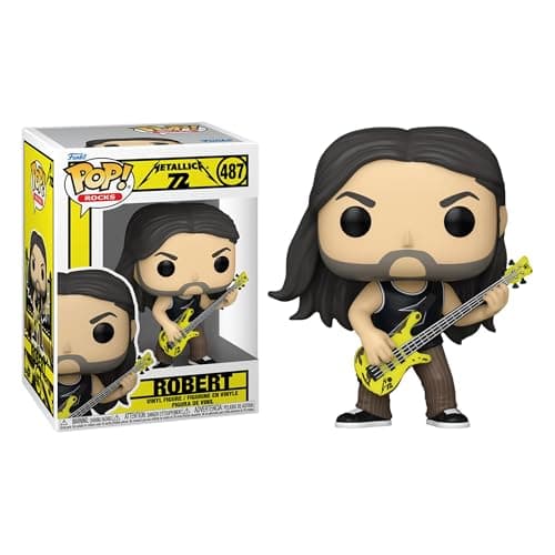Funko POP! Rocks: Metallica - Robert Trujillo – Produktbild von Amazon