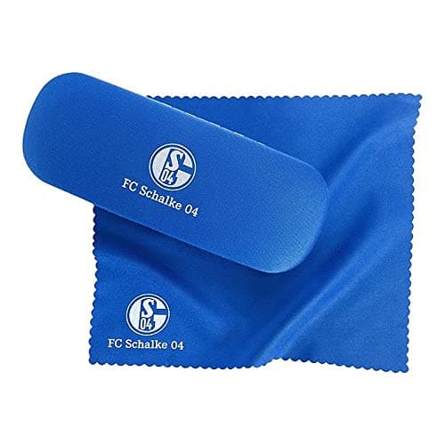 FC Schalke 04 Brillenetui und Putztuch – Produktbild von Amazon