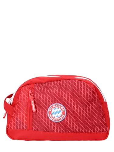 FC Bayern München I Kulturbeutel I Waschbeutel I Unisex I Rot – Produktbild von Amazon