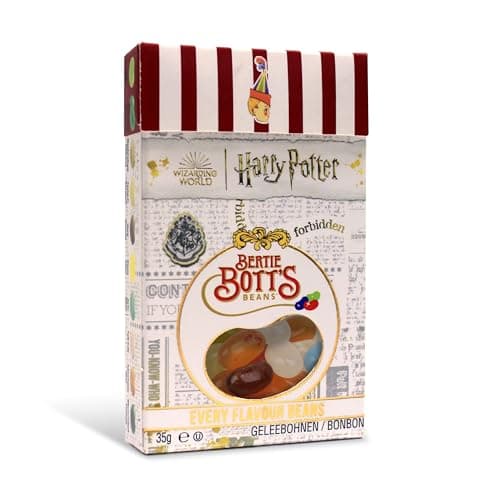 Harry Potter Bertie Botts Bohnen verschiedene Geschmackssorten Jelly Belly 35g – Produktbild von Amazon
