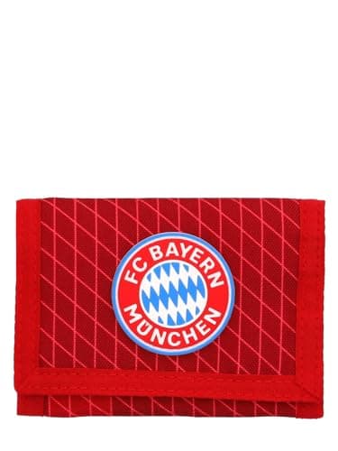 FC Bayern München I Geldbeutel I Portemonnaie I Unisex I Rot I Schule I Kindergeldbeutel – Produktbild von Amazon
