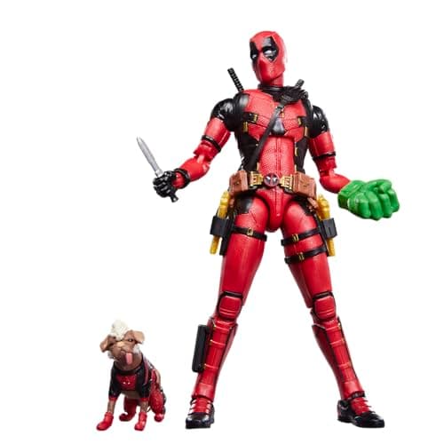 Marvel Legends Series Dogpool und Deadpool, Action-Figurengeschenk zum Sammeln zum Marvel Studios' Film Deadpool & Wolverine, Skala 15 cm – Produktbild von Amazon