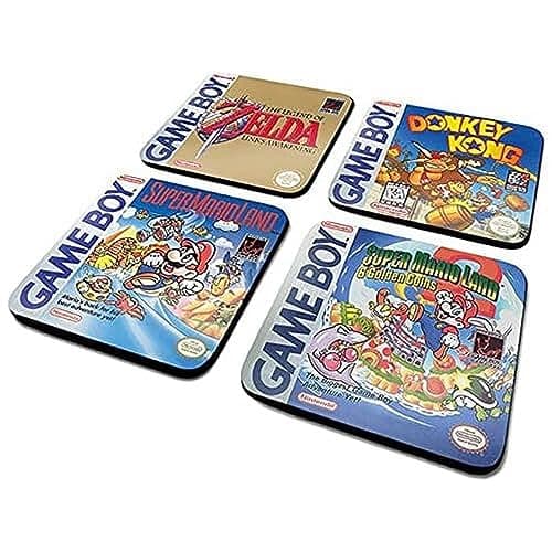 Nintendo CSP0022 Untersetzer, Kork, Mehrfarbig – Produktbild von Amazon