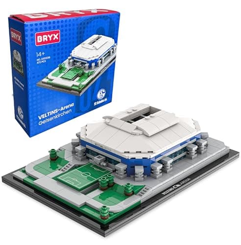 BRYX FC Schalke 04 VELTINS-Arena Klemmbausteine – Produktbild von Amazon
