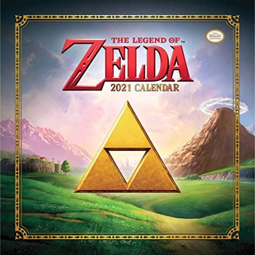 The Legend of Zelda Wandkalender, Cartón, Standard C21001 Mehrfarbig – Produktbild von Amazon
