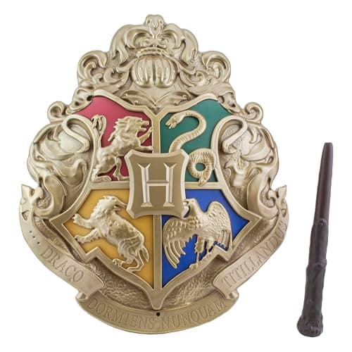 Paladone Harry Potter Hogwarts Wappen Leuchtschild - Offiziell lizenziert, Wandmontierbar, Fernbedienung, Sammlergeschenk für Harry Potter Fans – Produktbild von Amazon
