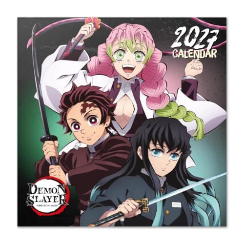 Grupo Erik Demon Slayer Anime Manga Kalender 2027 Wandkalender Merch – Produktbild von Amazon