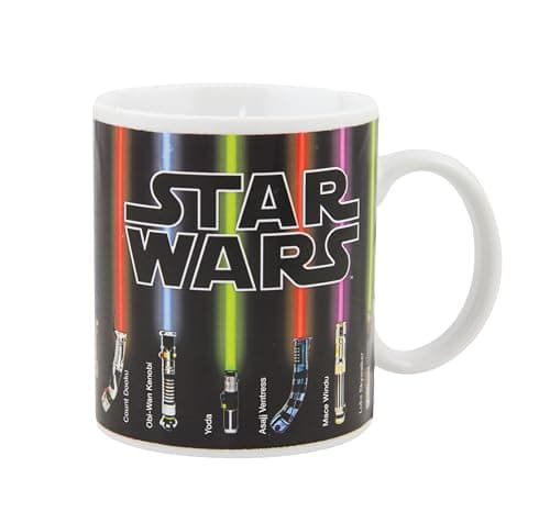 Paladone Star Wars Lichtschwert Farbwechsel Becher 290ml, mehrfarbig, PP3699SW – Produktbild von Amazon