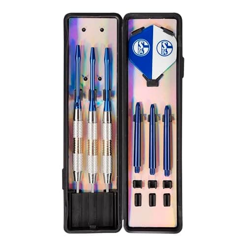 FC Schalke 04 Steeldart-Set – Produktbild von Amazon