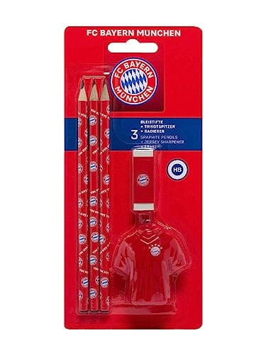 FC Bayern München Kinder Schulset 5-teilig – Produktbild von Amazon